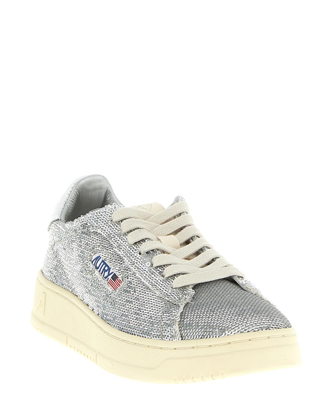 AUTRY Серебряные кеды, фото 2