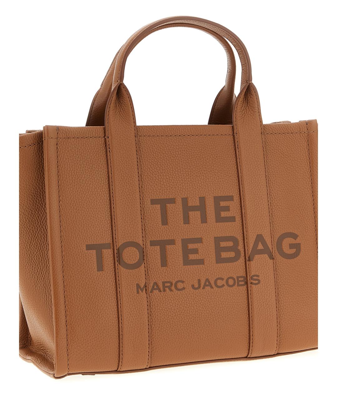 MARC JACOBS Коричневая кожаная сумка тоут, фото 3