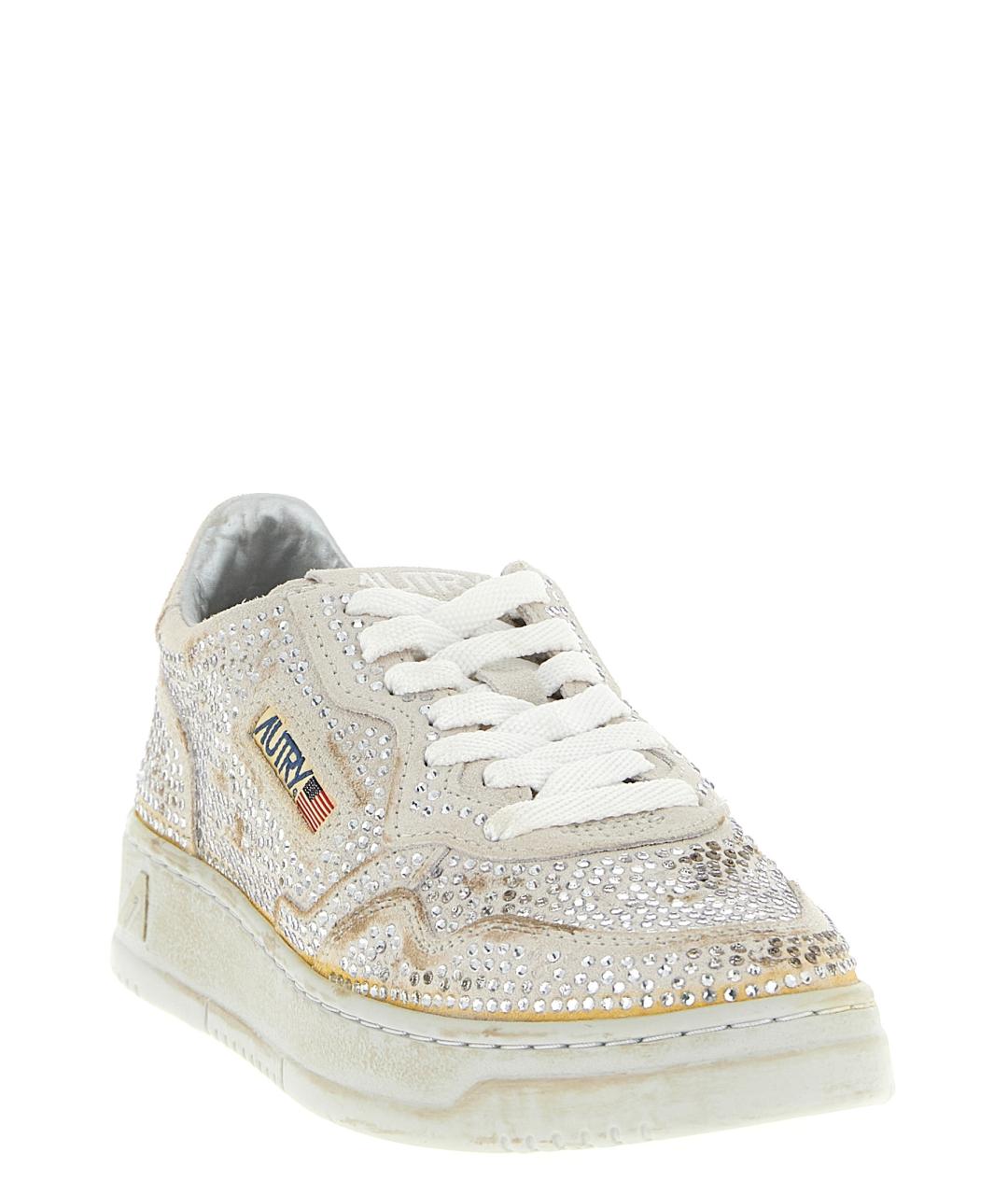 AUTRY Бежевые замшевые кроссовки, фото 2