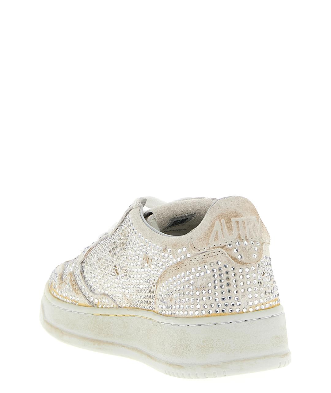 AUTRY Бежевые замшевые кроссовки, фото 3