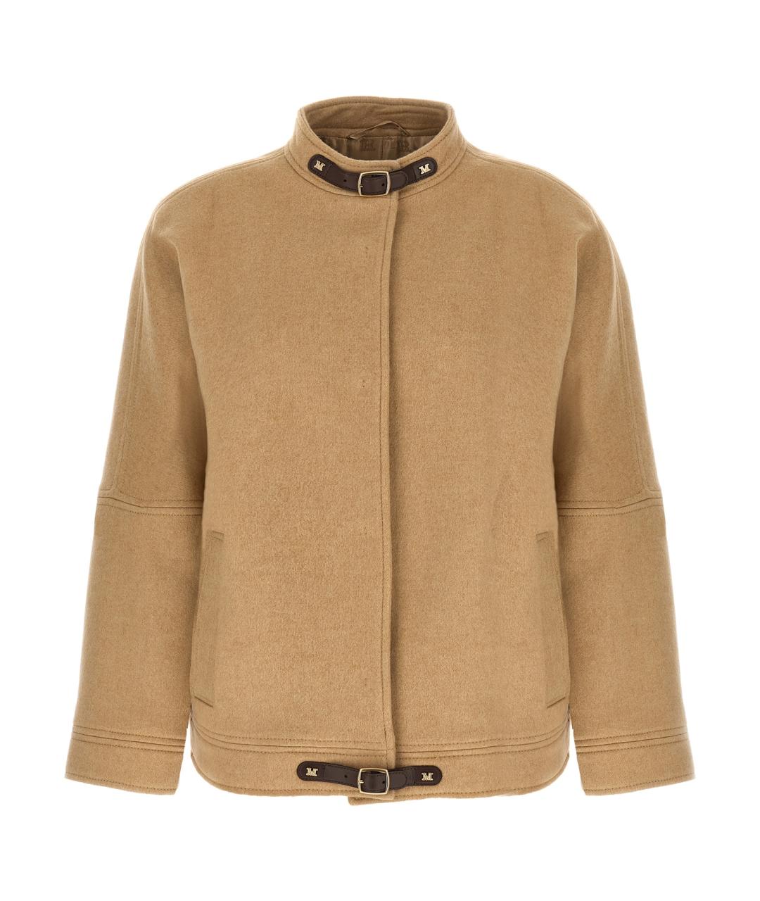 MAX MARA Бежевая шерстяная куртка, фото 1