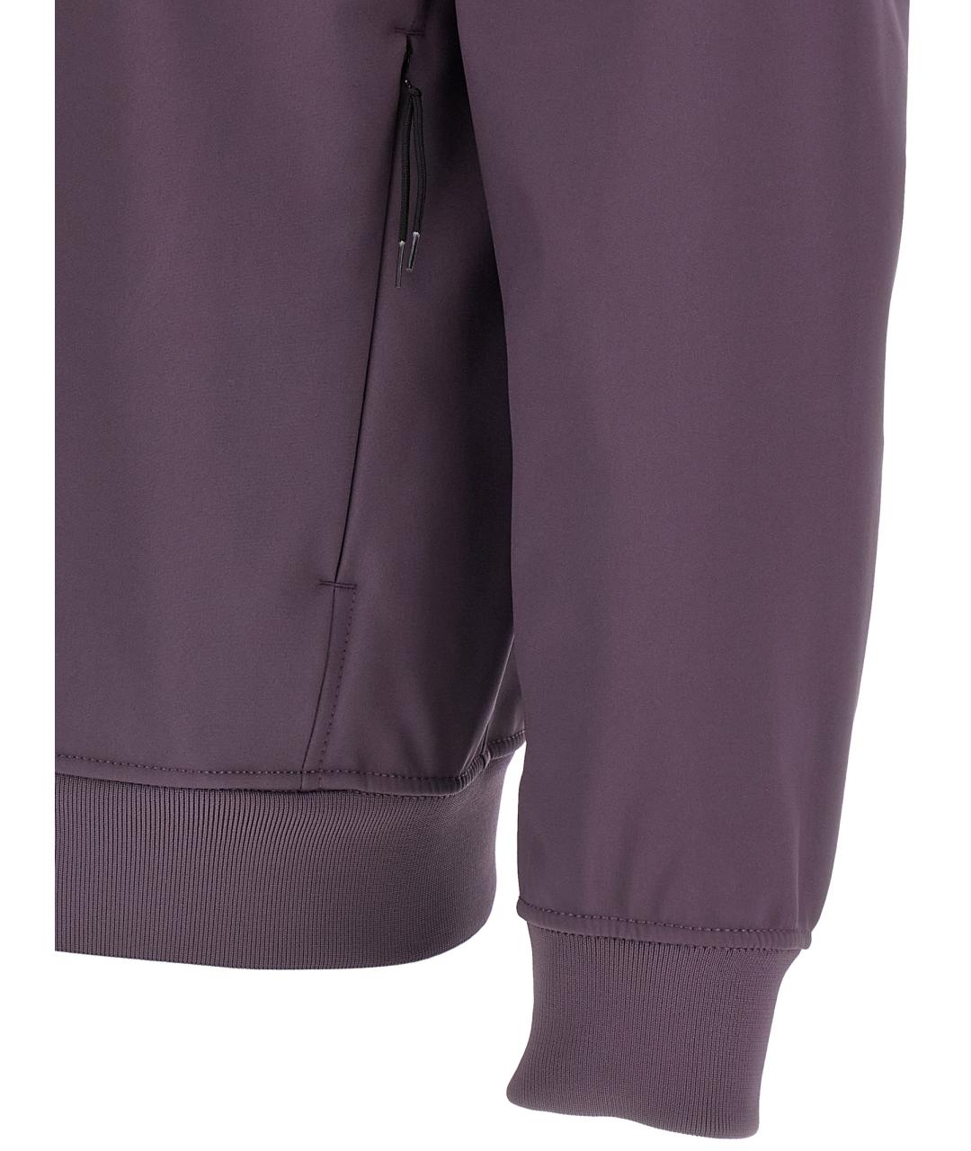 STONE ISLAND Фиолетовая полиэстеровая куртка, фото 4