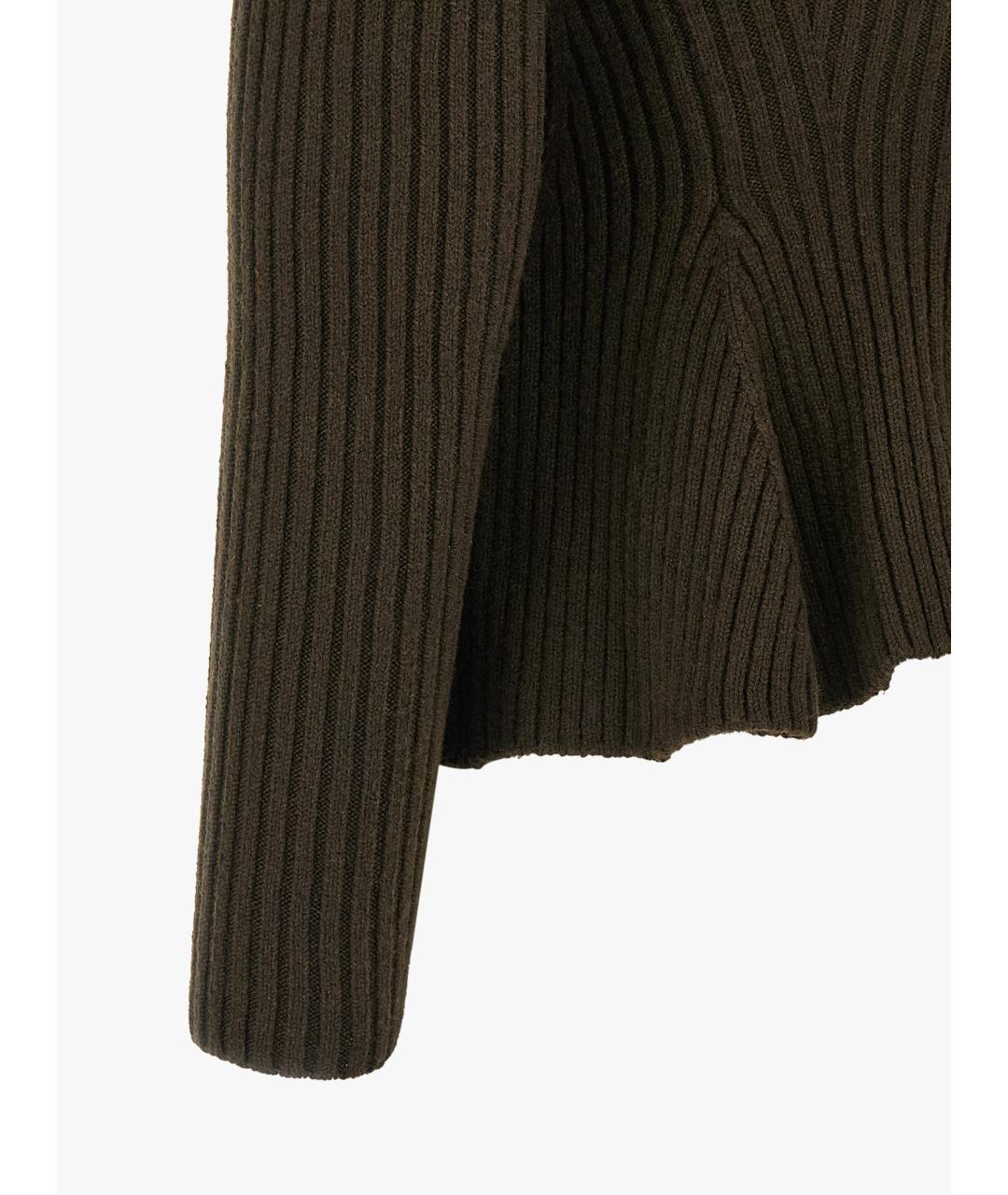 MAX MARA Зеленый кашемировый джемпер / свитер, фото 4