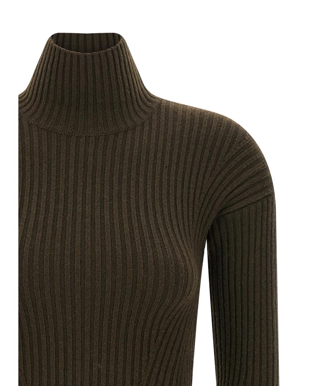 MAX MARA Зеленый кашемировый джемпер / свитер, фото 3