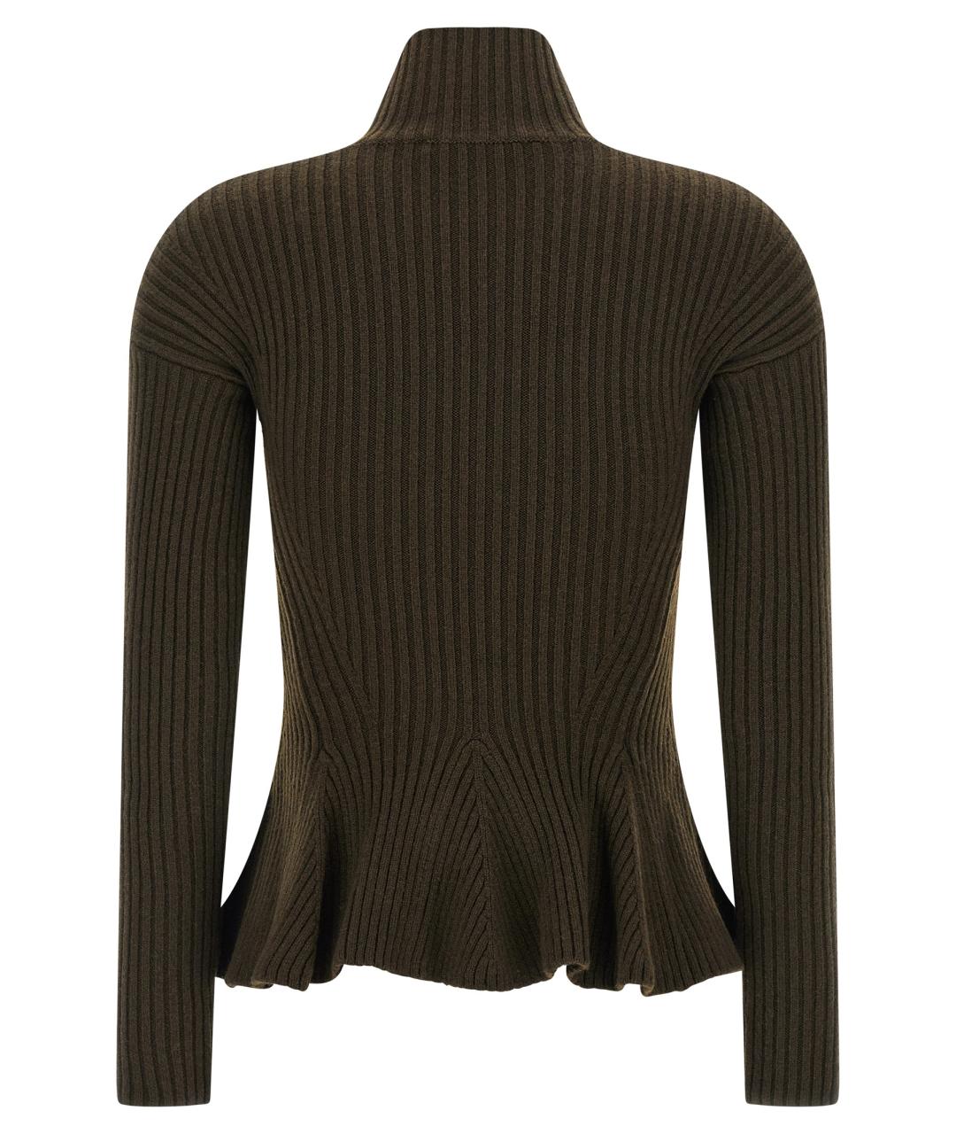 MAX MARA Зеленый кашемировый джемпер / свитер, фото 2