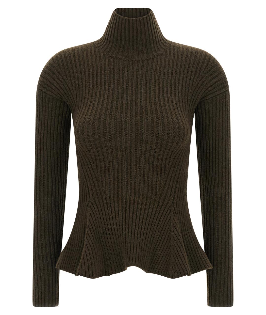 MAX MARA Зеленый кашемировый джемпер / свитер, фото 1