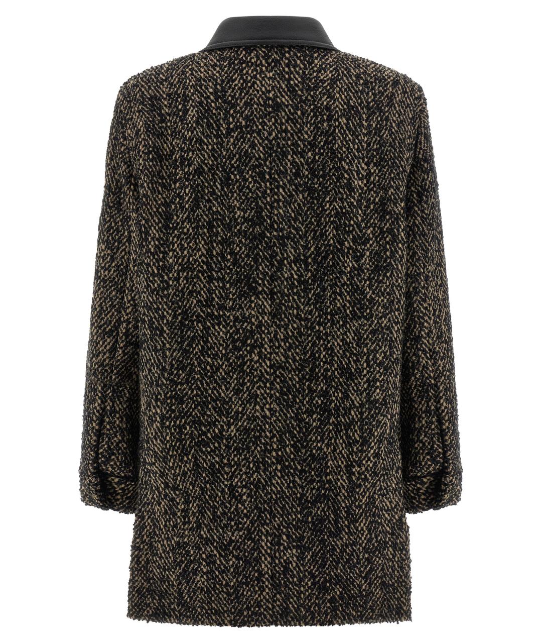 MAX MARA Коричневое шерстяное пальто, фото 2