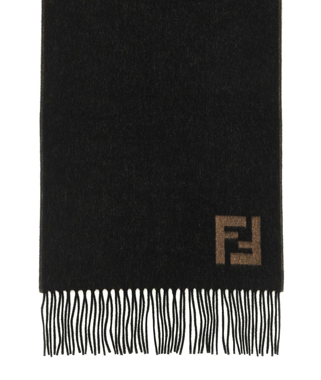 FENDI Мульти шерстяной шарф, фото 2