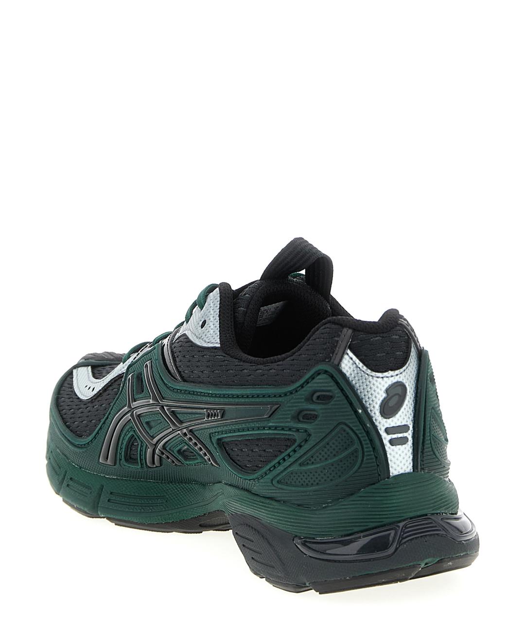 ASICS Зеленые текстильные низкие кроссовки / кеды, фото 3