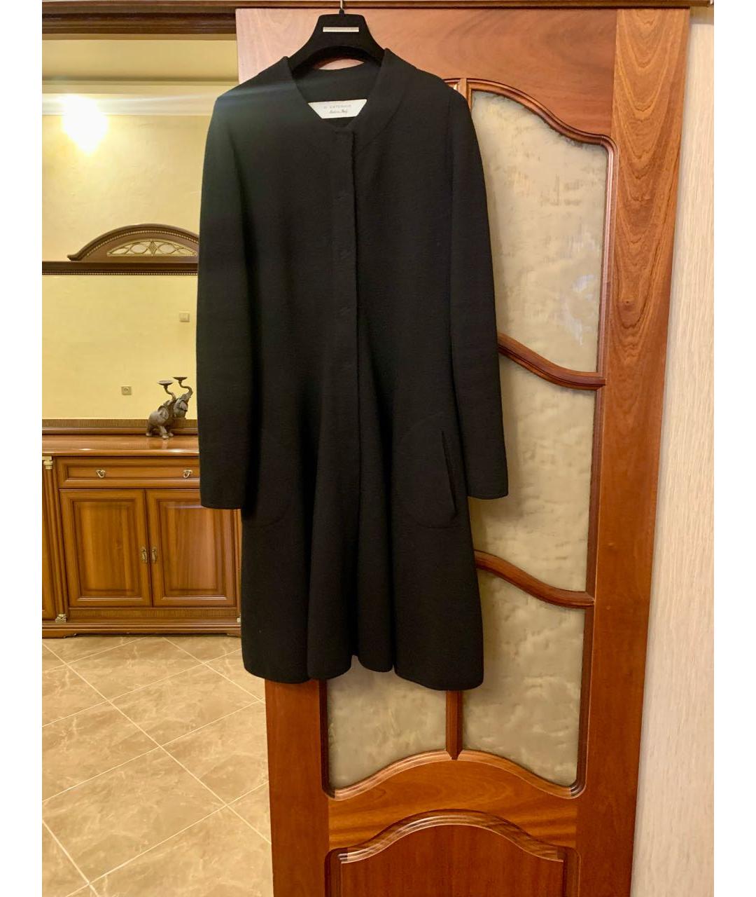 D.EXTERIOR Черное шерстяное пальто, фото 9