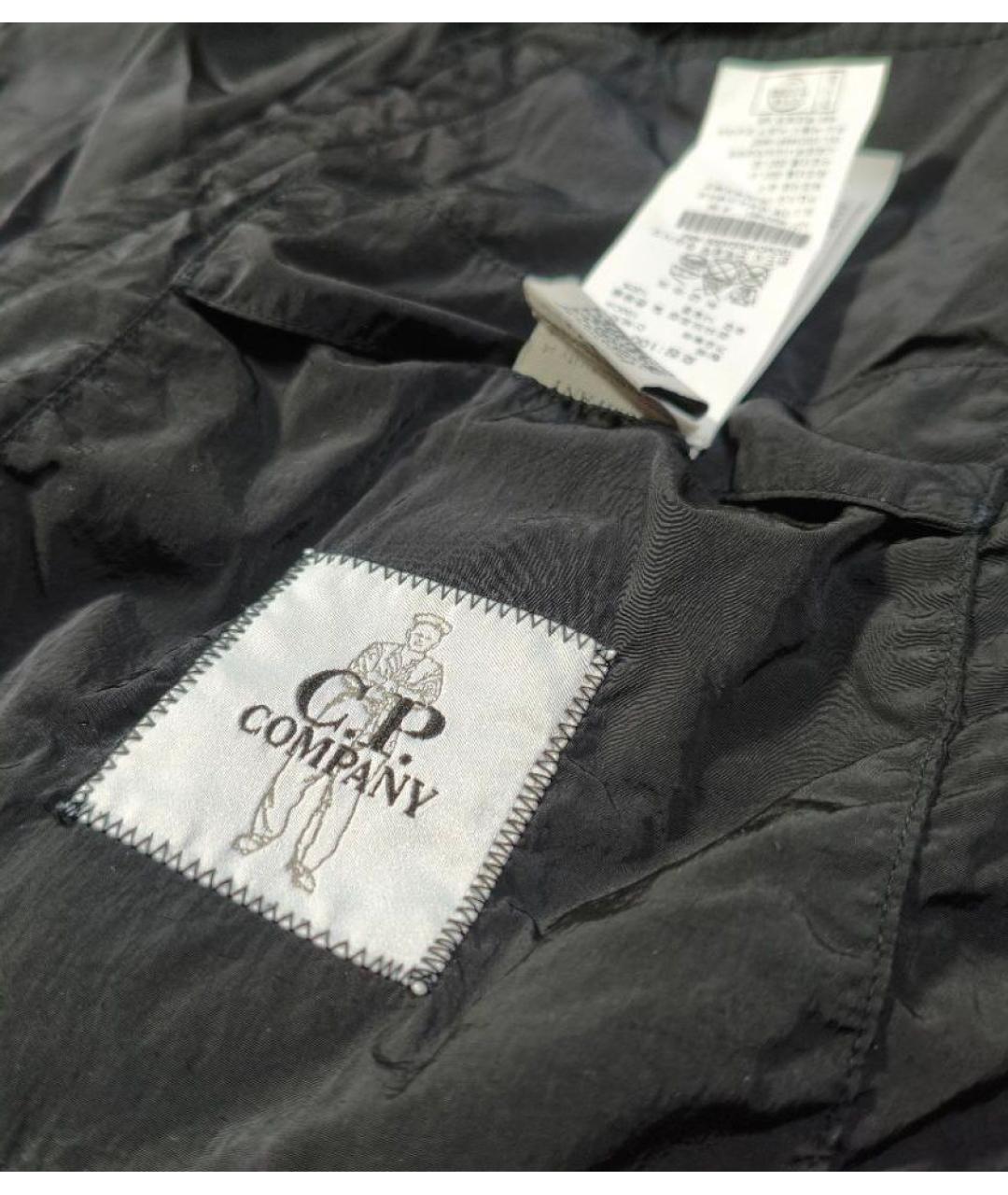 CP COMPANY Черная полиамидовая куртка, фото 3