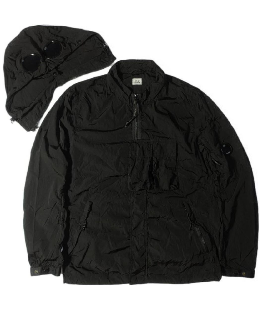 CP COMPANY Черная полиамидовая куртка, фото 4