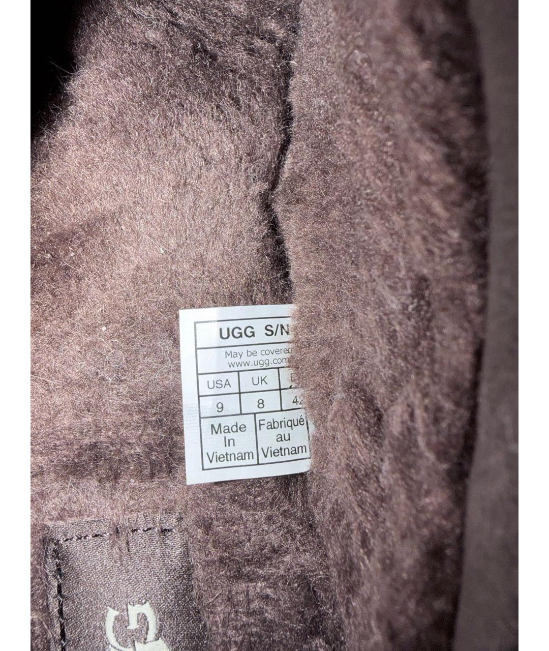 UGG AUSTRALIA Коричневые ботинки, фото 4