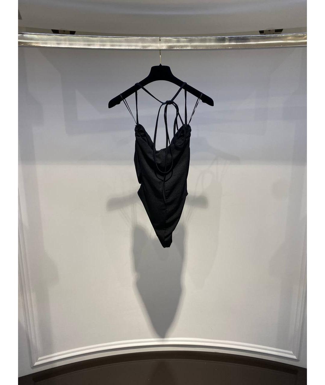 GIUSEPPE DI MORABITO Черный полиамидовый корсет, фото 2