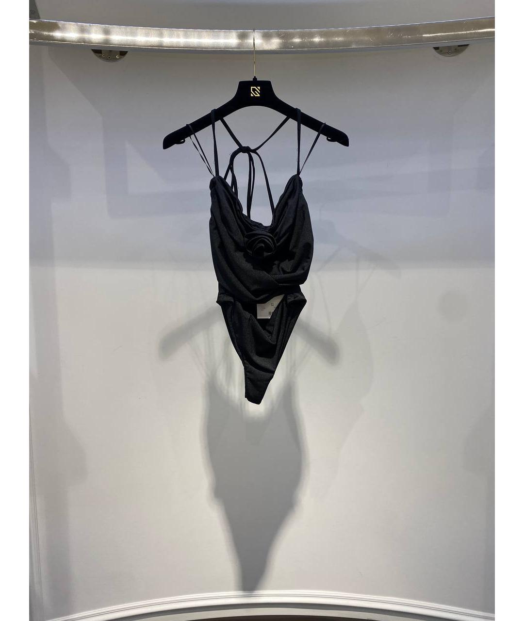 GIUSEPPE DI MORABITO Черный полиамидовый корсет, фото 3