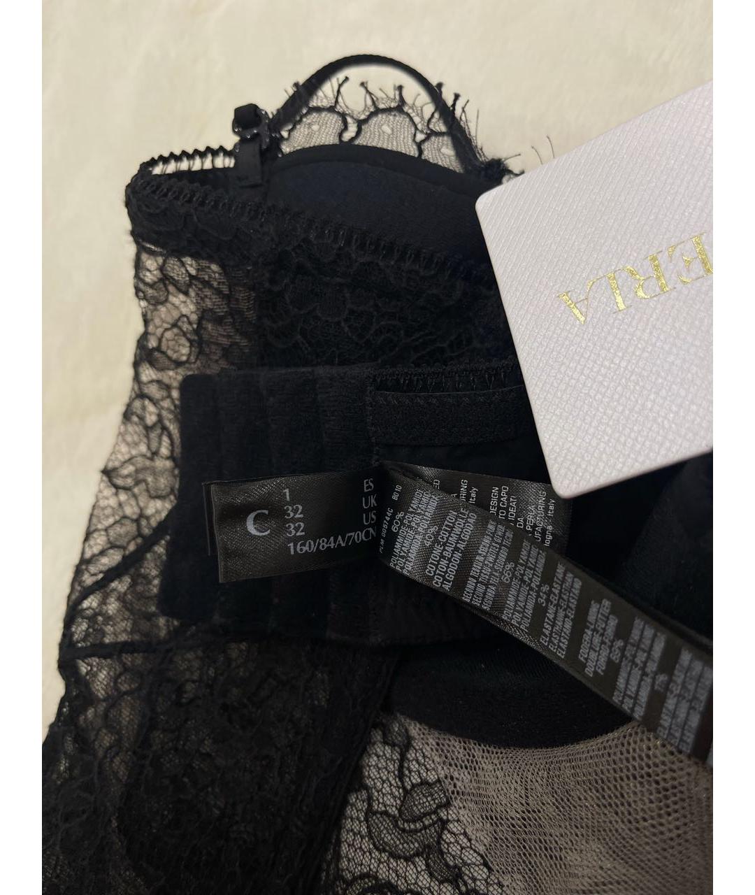 LA PERLA Черное кружевное боди, фото 2