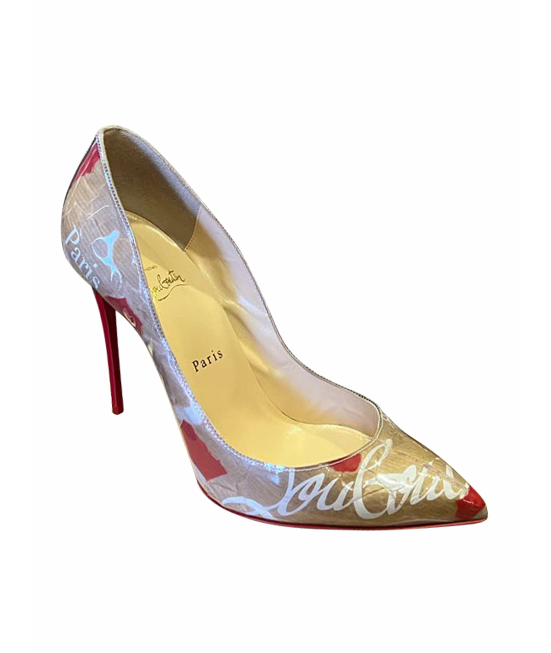 CHRISTIAN LOUBOUTIN Мульти туфли, фото 1