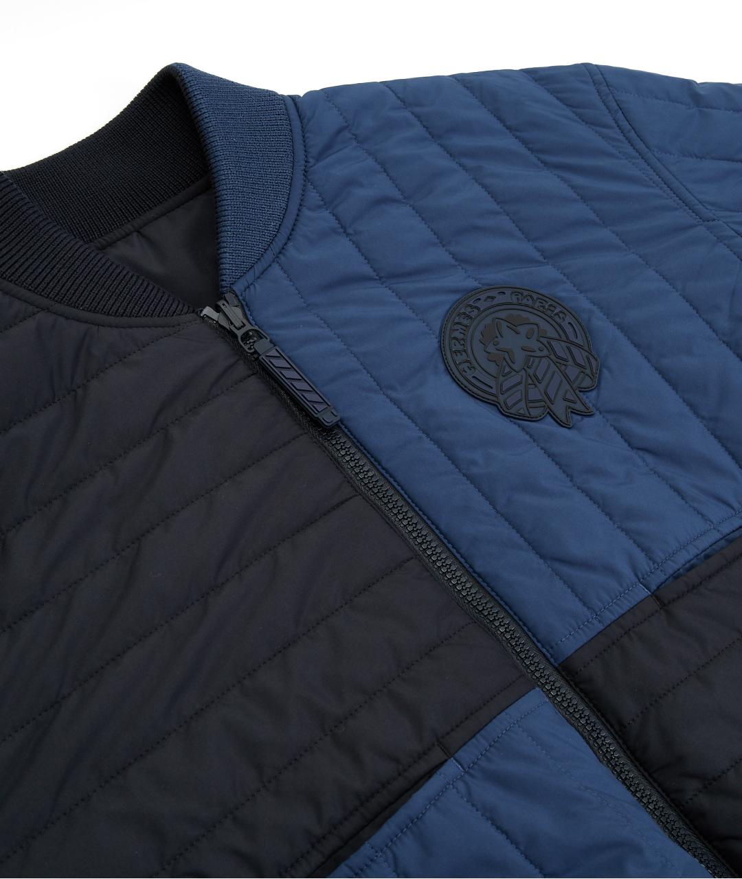 HERMES Синяя полиэстеровая куртка, фото 5