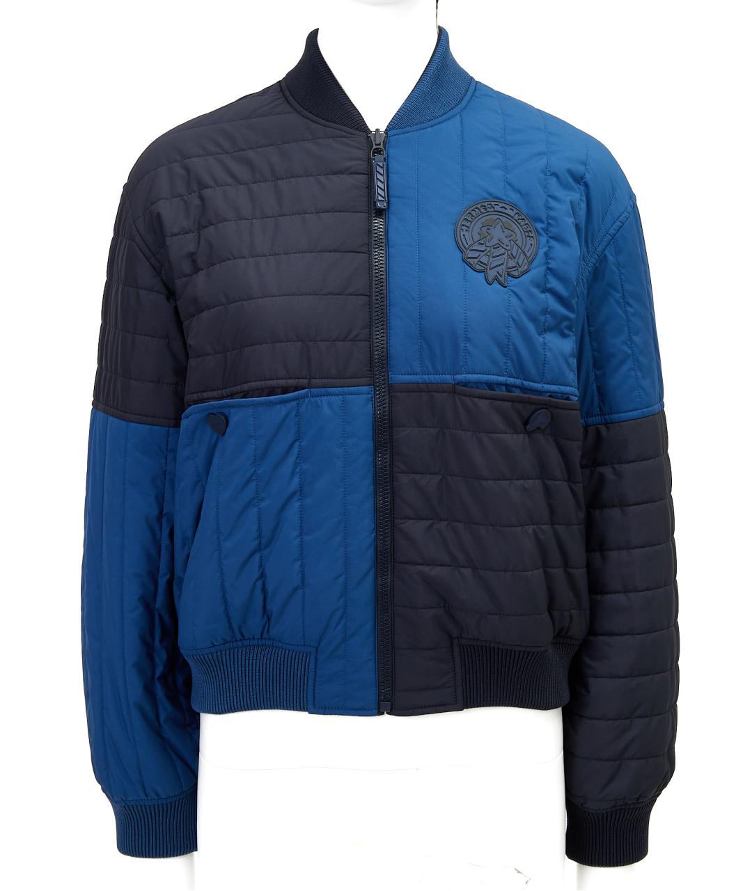 HERMES Синяя полиэстеровая куртка, фото 10