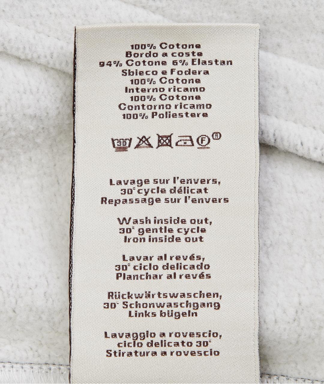 HERMES Серая хлопковая куртка, фото 8