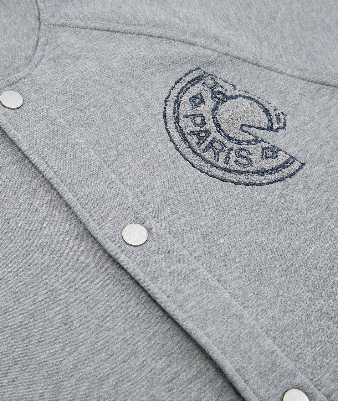 HERMES Серая хлопковая куртка, фото 4