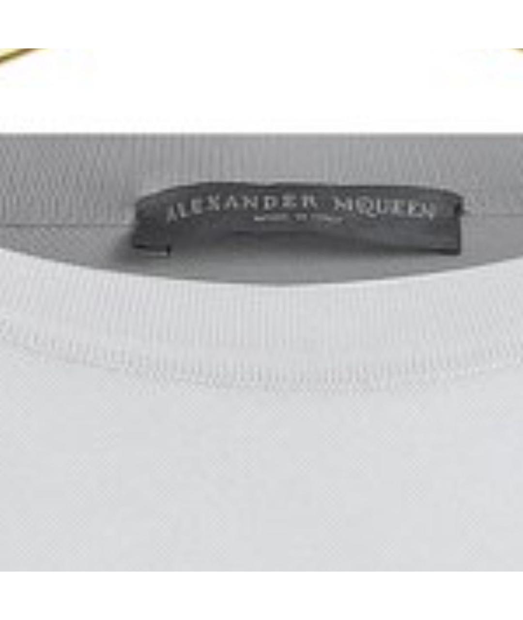 ALEXANDER MCQUEEN Серое шерстяное повседневное платье, фото 3
