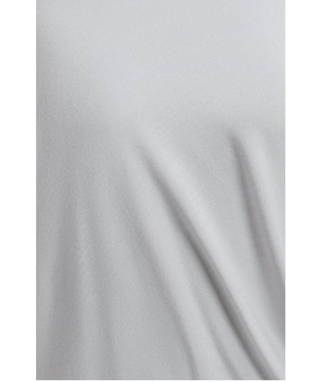 ALEXANDER MCQUEEN Серое шерстяное повседневное платье, фото 4