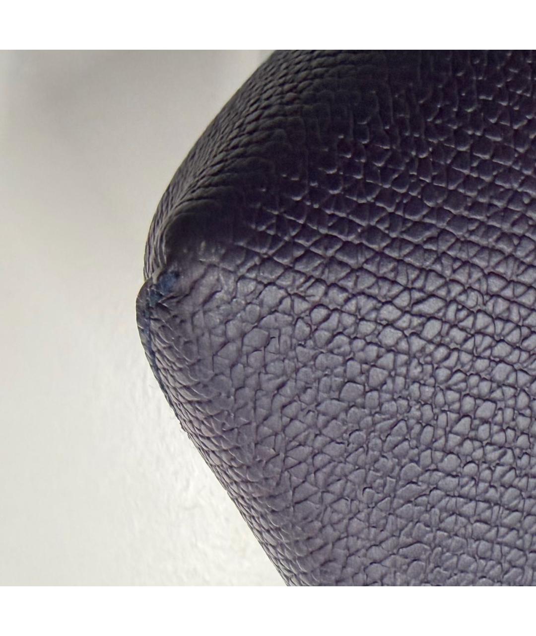 LONGCHAMP Фиолетовая кожаная сумка с короткими ручками, фото 6