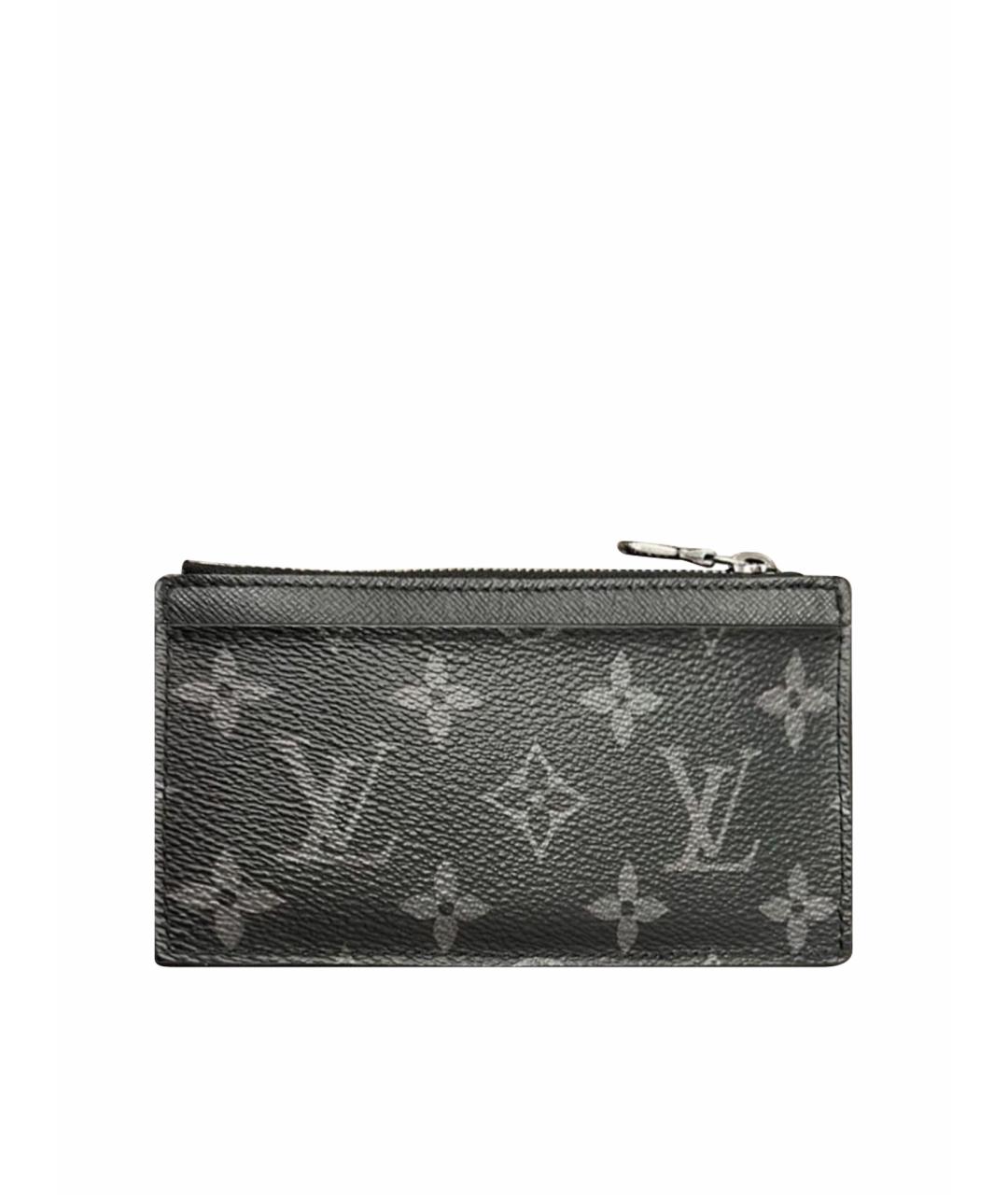 LOUIS VUITTON Черный кардхолдер, фото 1