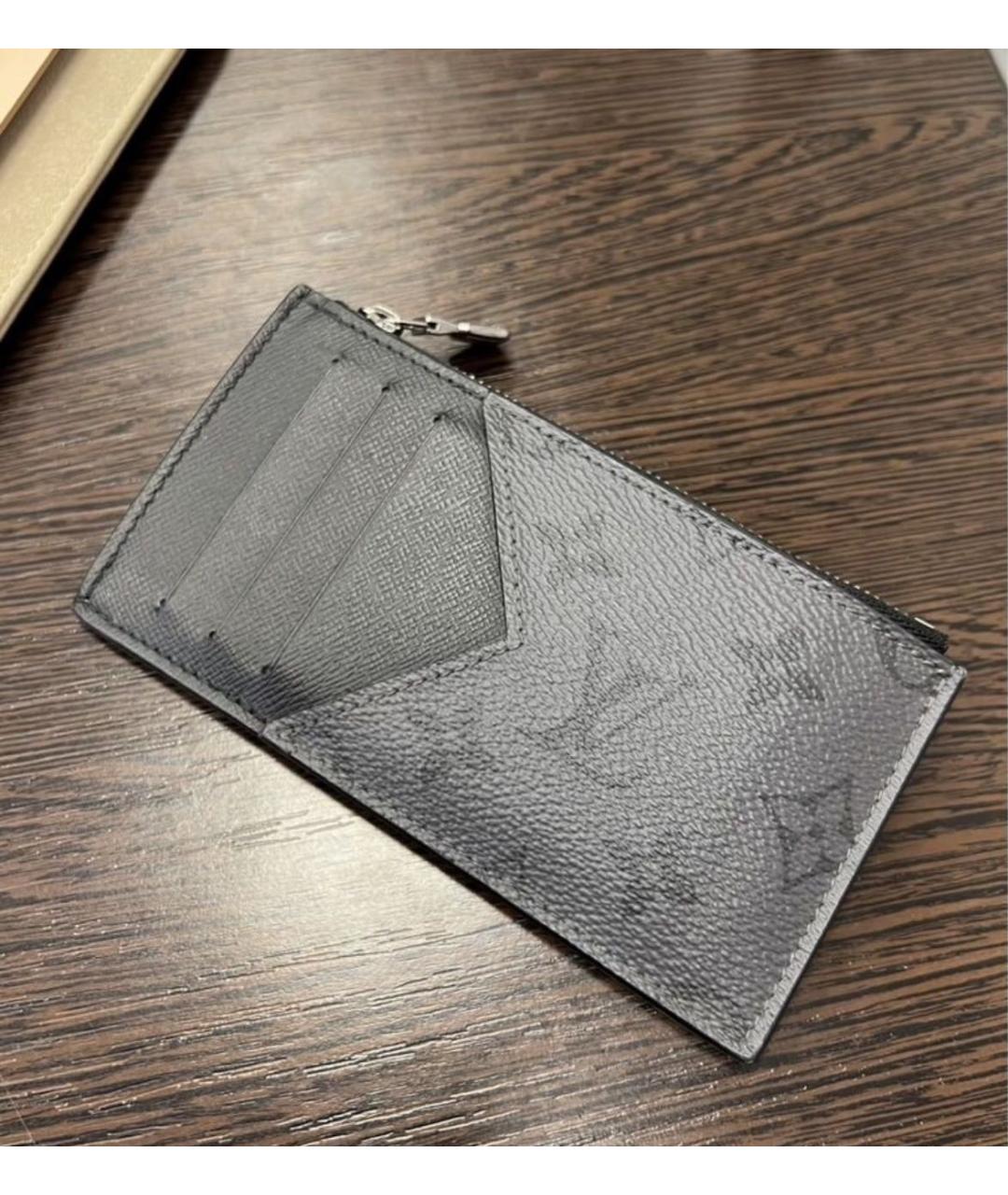 LOUIS VUITTON Черный кардхолдер, фото 2