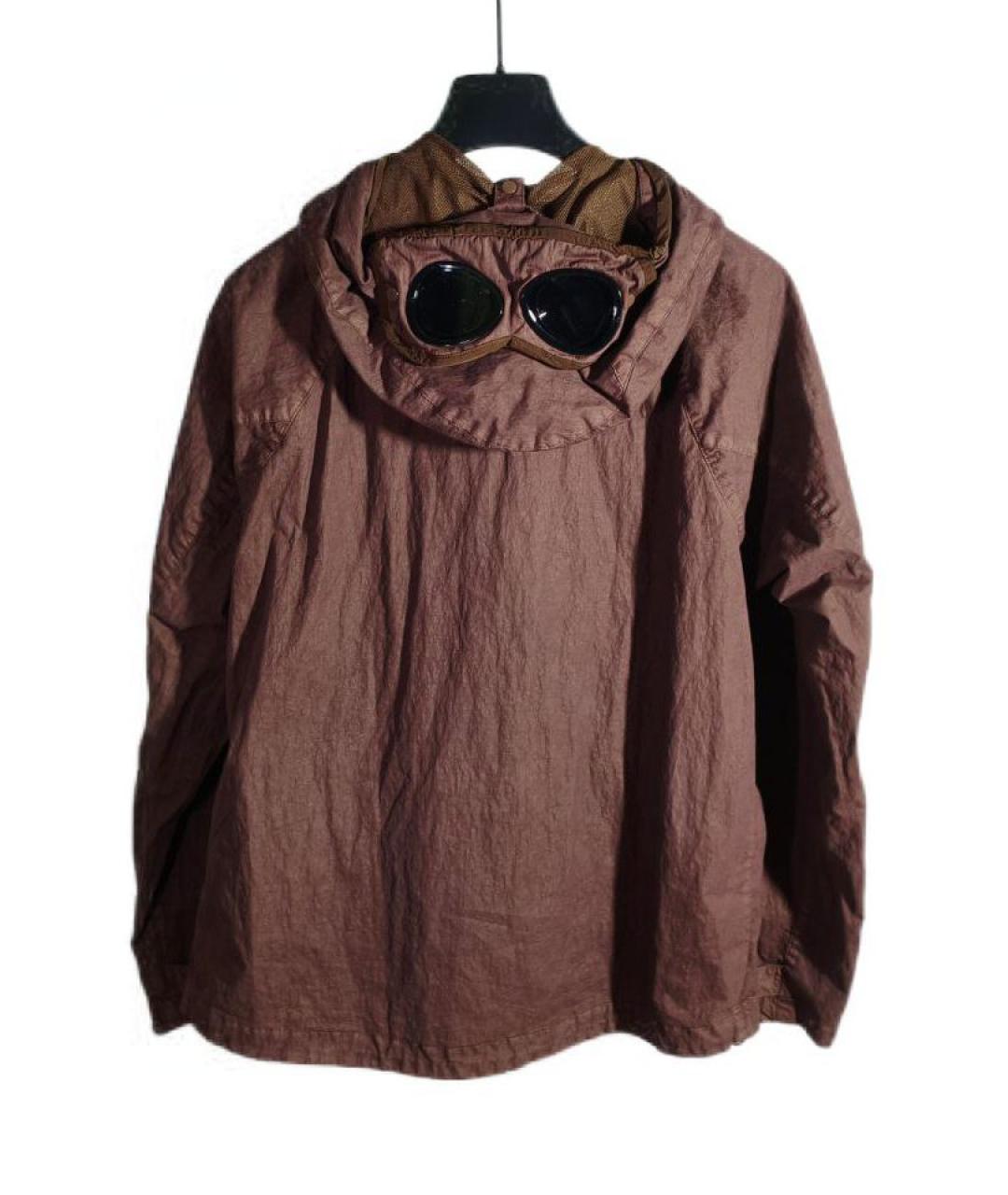 CP COMPANY Бордовая полиамидовая куртка, фото 2