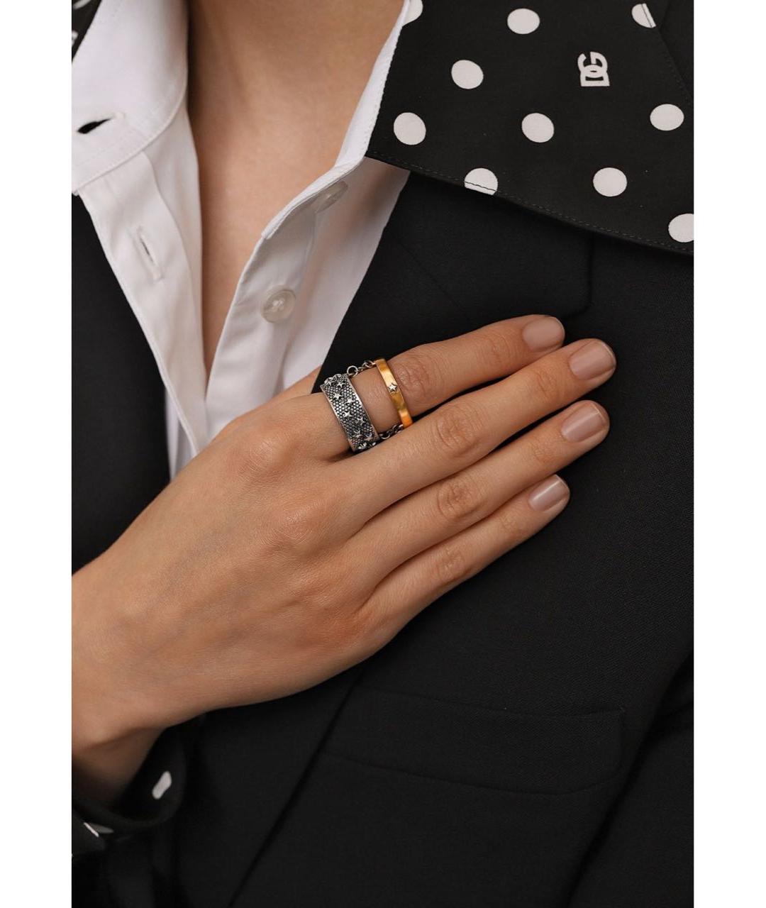 MAISON MARGIELA Золотое латунное кольцо, фото 2