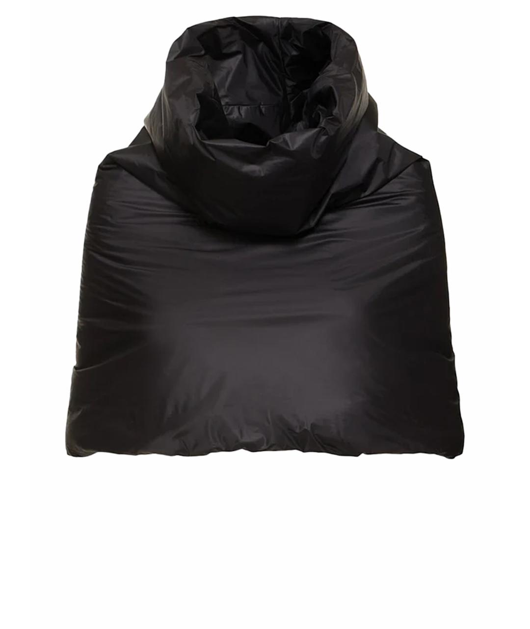 RICK OWENS Черный шарф, фото 1