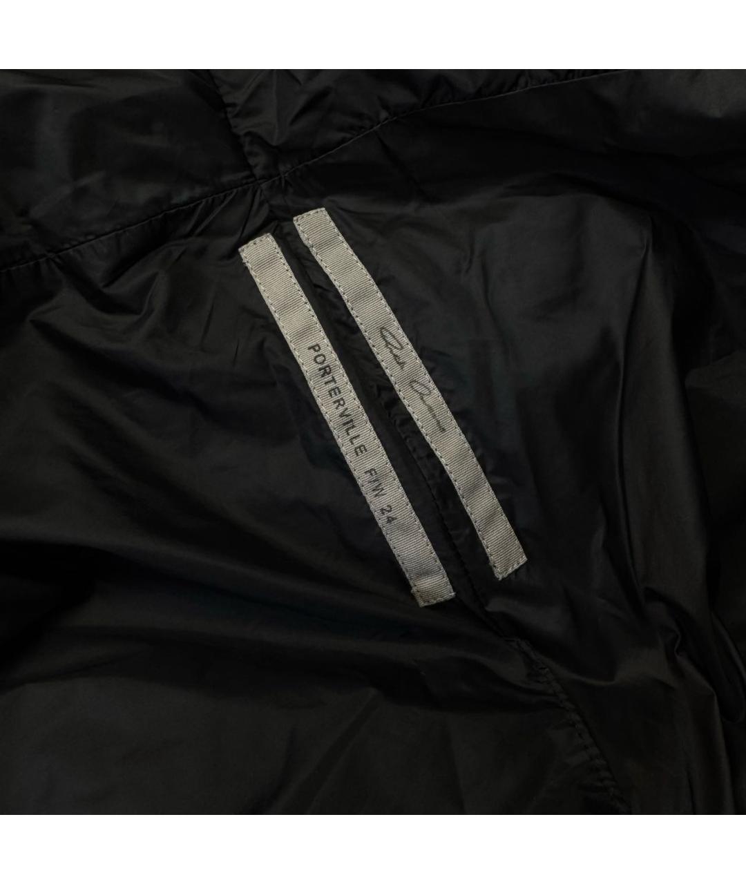 RICK OWENS Черный шарф, фото 3