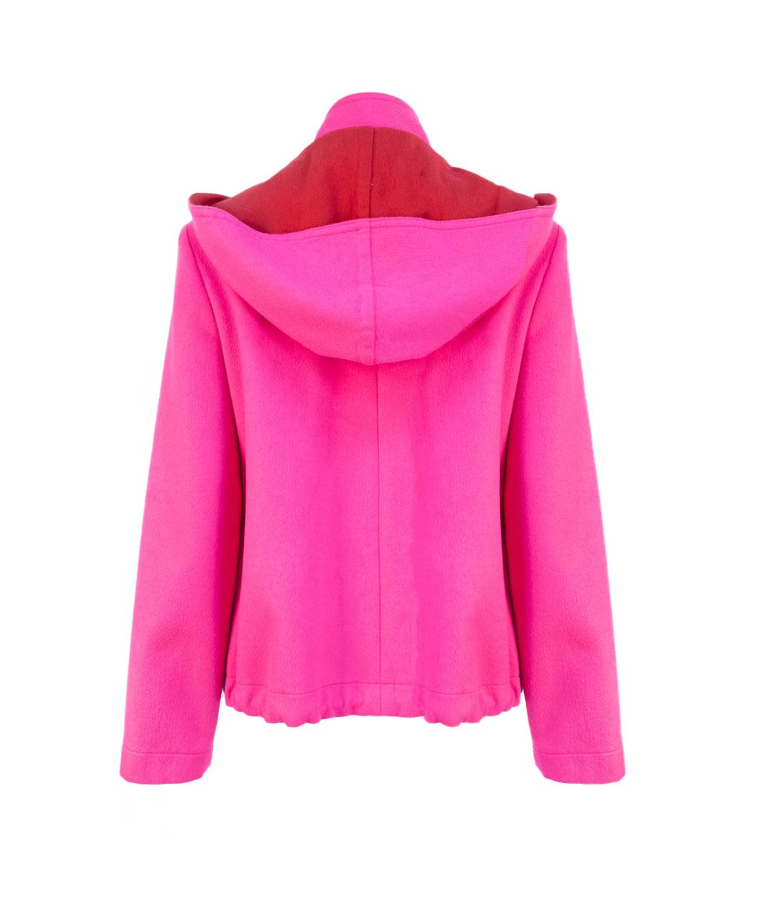 VERSACE Розовая шерстяная куртка, фото 2