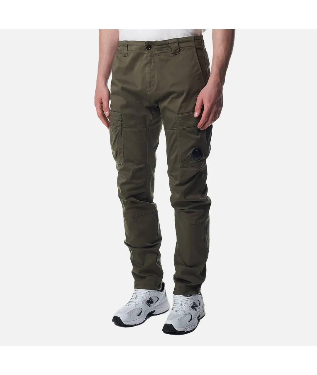 CP COMPANY Хаки хлопковые повседневные брюки, фото 8
