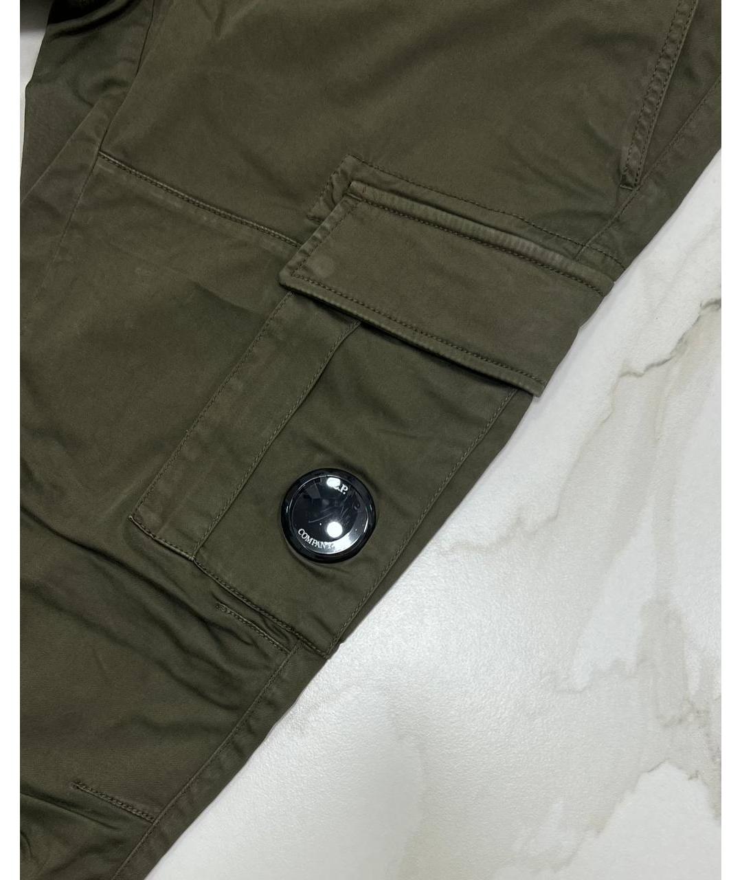 CP COMPANY Хаки хлопковые повседневные брюки, фото 3