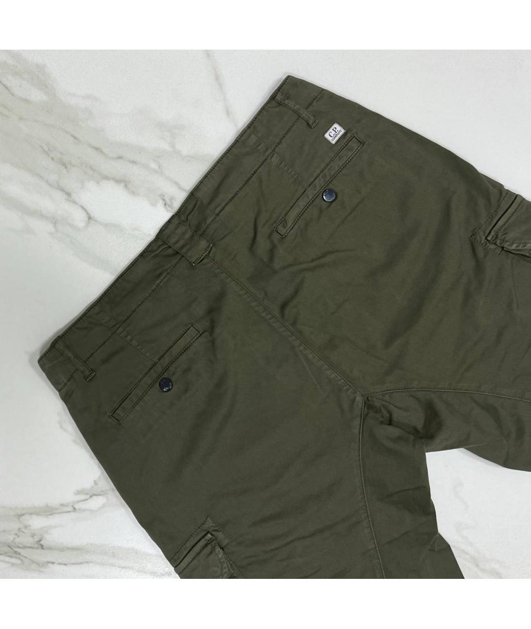 CP COMPANY Хаки хлопковые повседневные брюки, фото 6