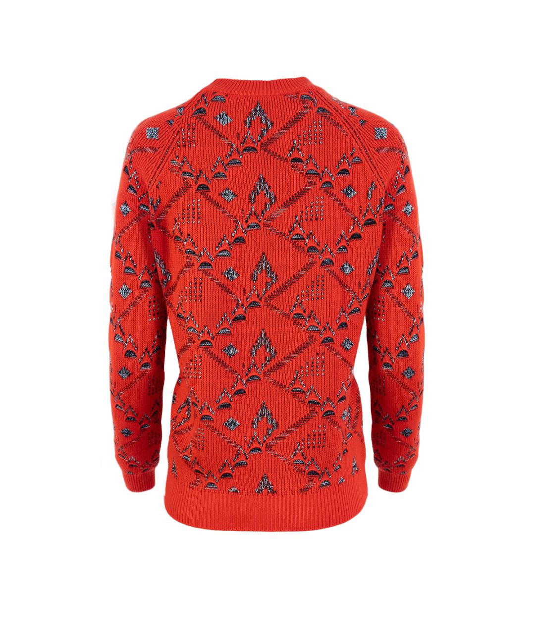 SAINT LAURENT Красный шерстяной джемпер / свитер, фото 2