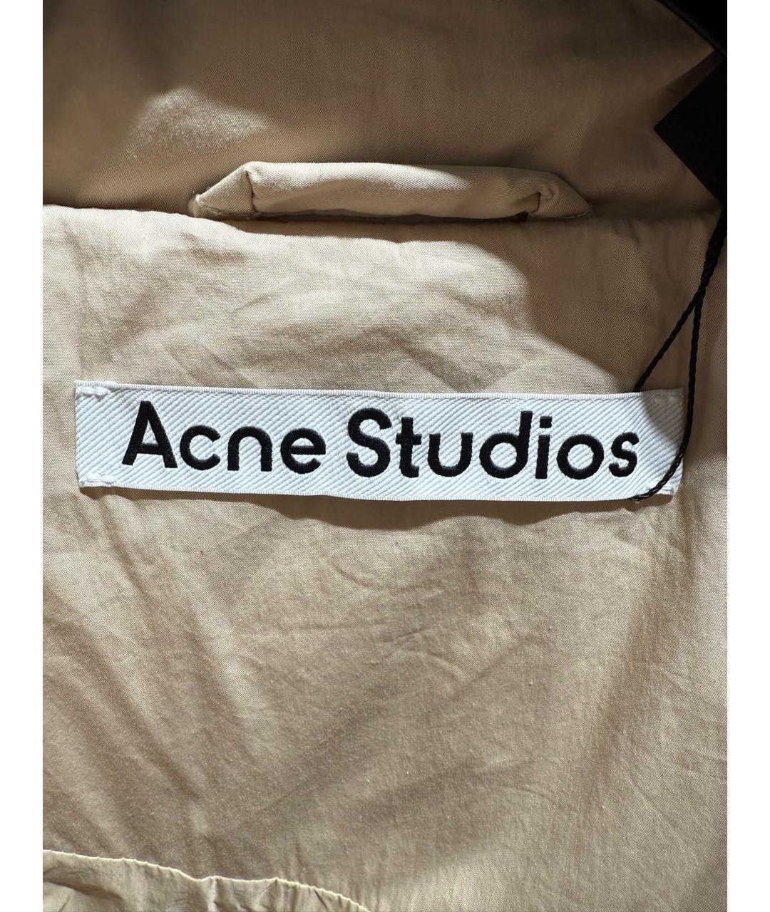 ACNE STUDIOS Бежевый пуховик, фото 5