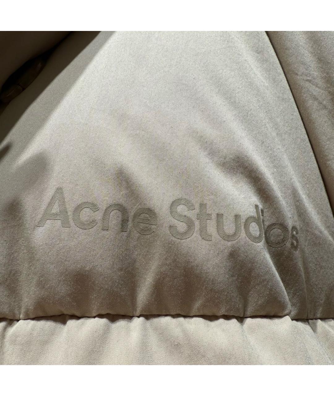 ACNE STUDIOS Бежевый пуховик, фото 3