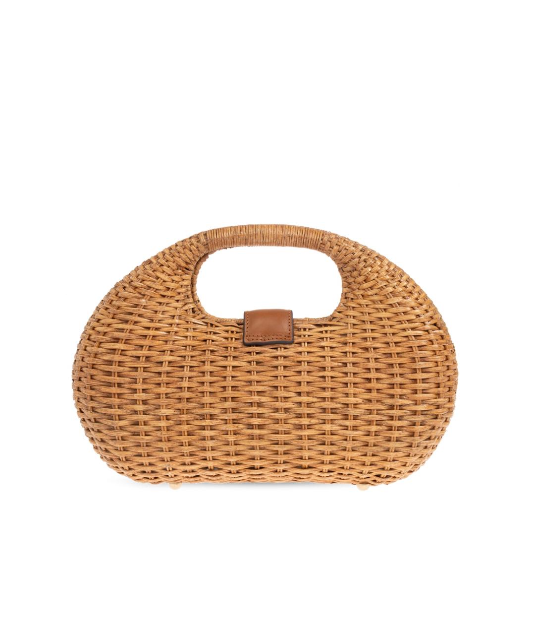 CULT GAIA Коричневая сумка с короткими ручками, фото 3