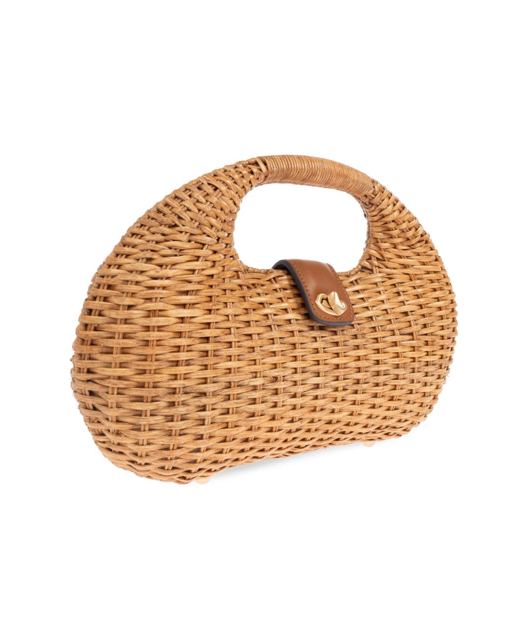 CULT GAIA Коричневая сумка с короткими ручками, фото 2