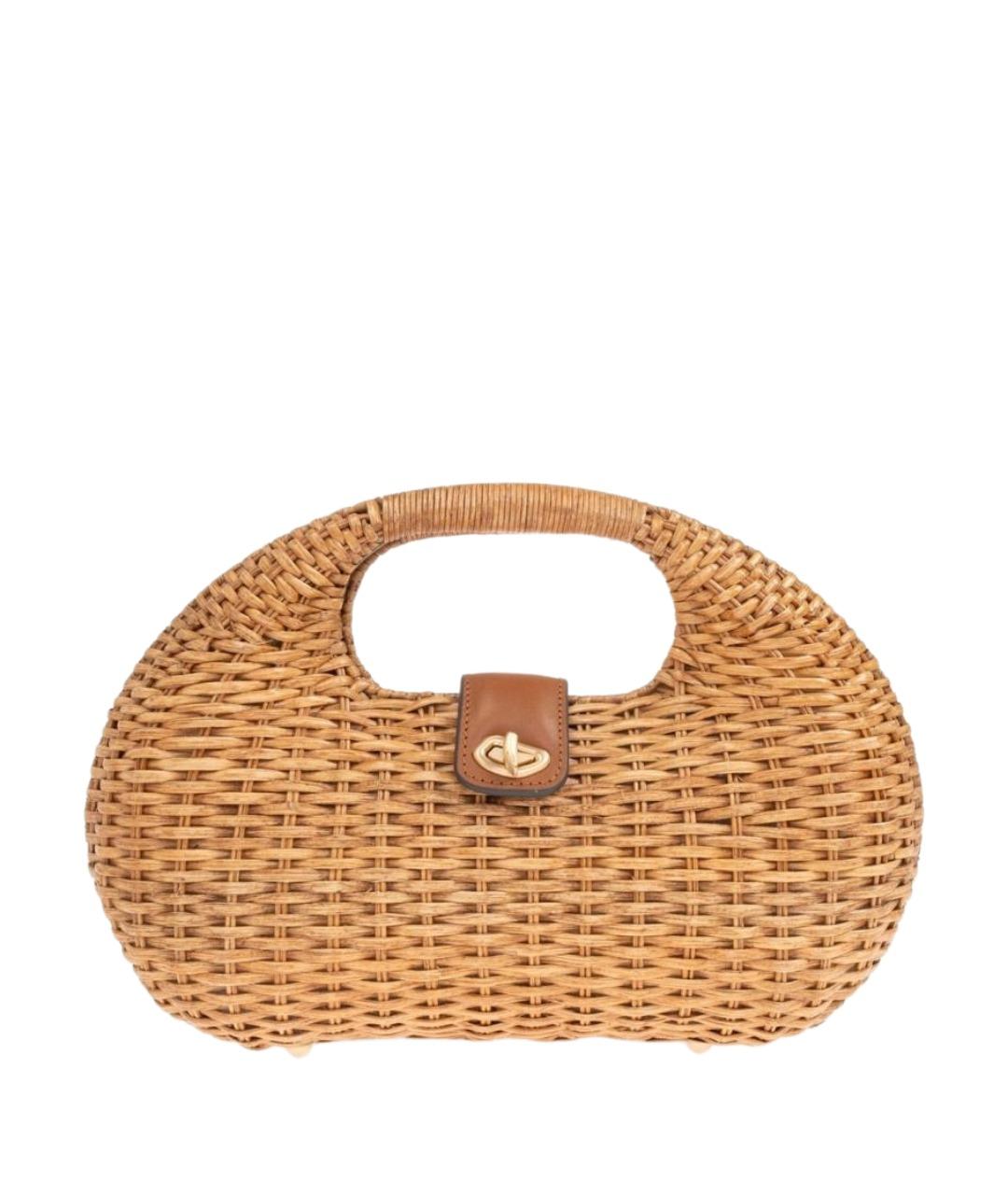 CULT GAIA Коричневая сумка с короткими ручками, фото 1