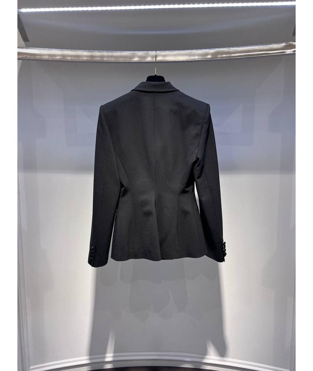 GIUSEPPE DI MORABITO Серый шерстяной жакет/пиджак, фото 3