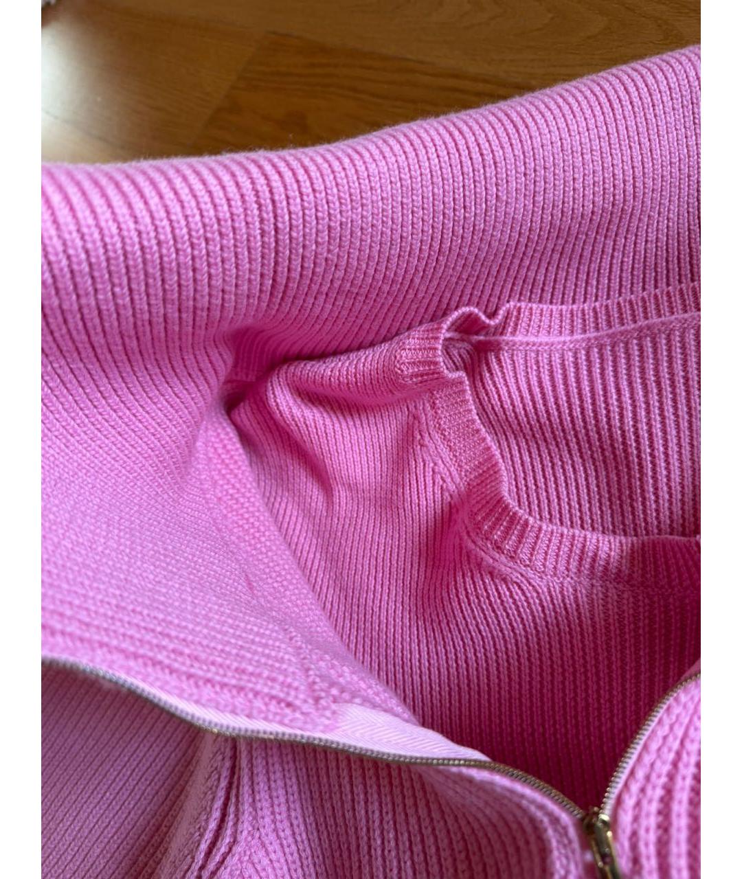 JACQUEMUS Розовый шерстяной джемпер / свитер, фото 3