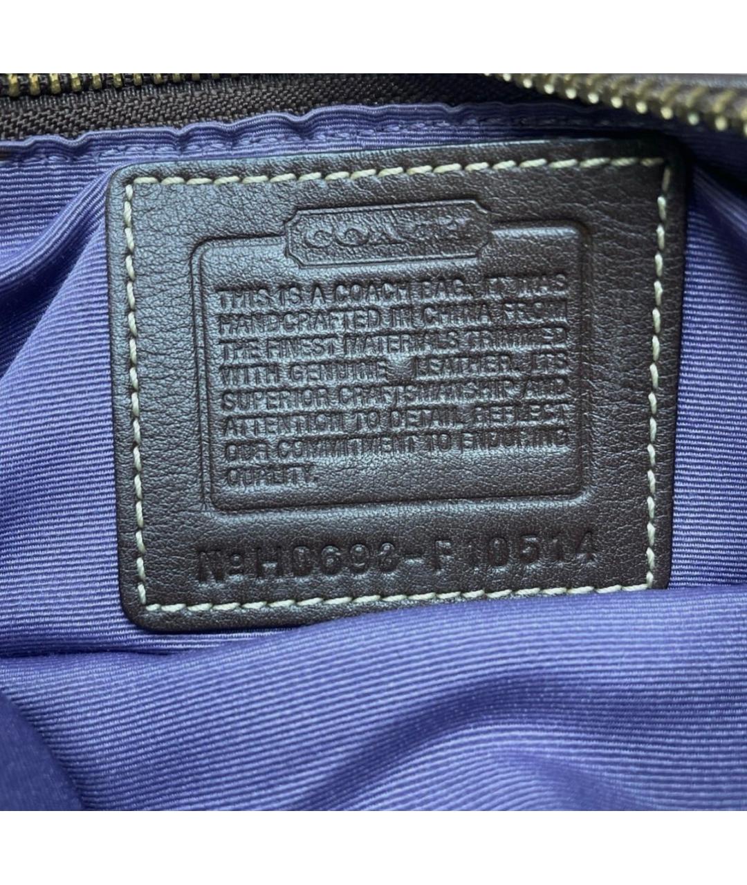 COACH Мульти кожаная сумка через плечо, фото 4