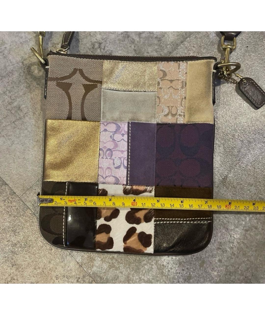 COACH Мульти кожаная сумка через плечо, фото 7