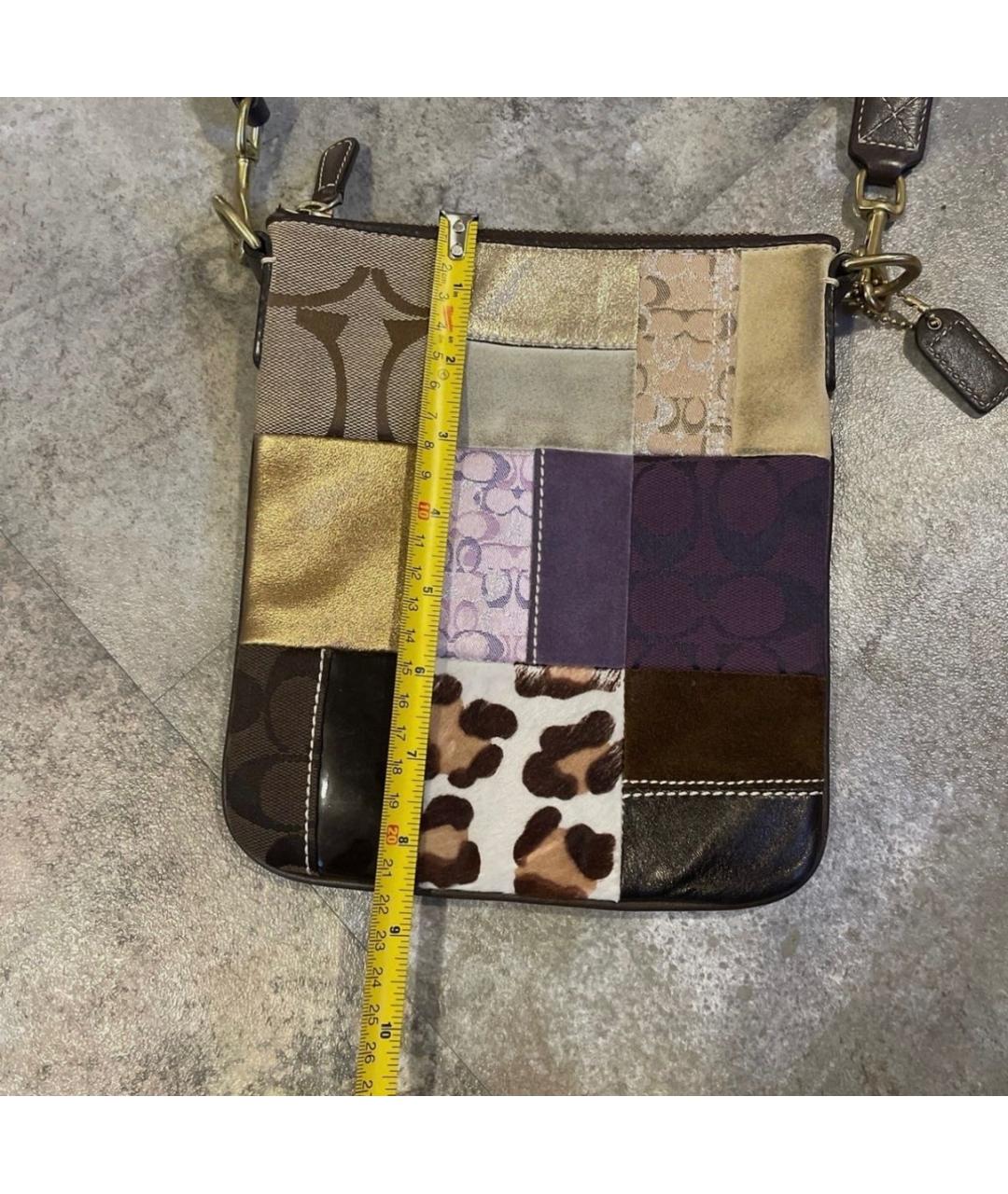 COACH Мульти кожаная сумка через плечо, фото 6