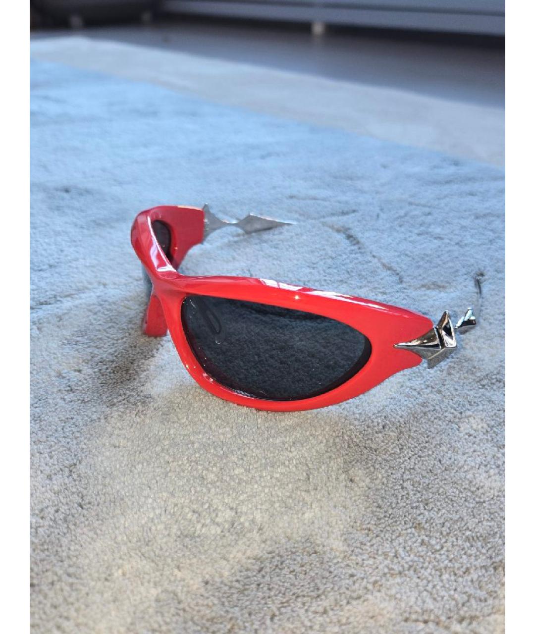 GENTLE MONSTER Красные пластиковые солнцезащитные очки, фото 2
